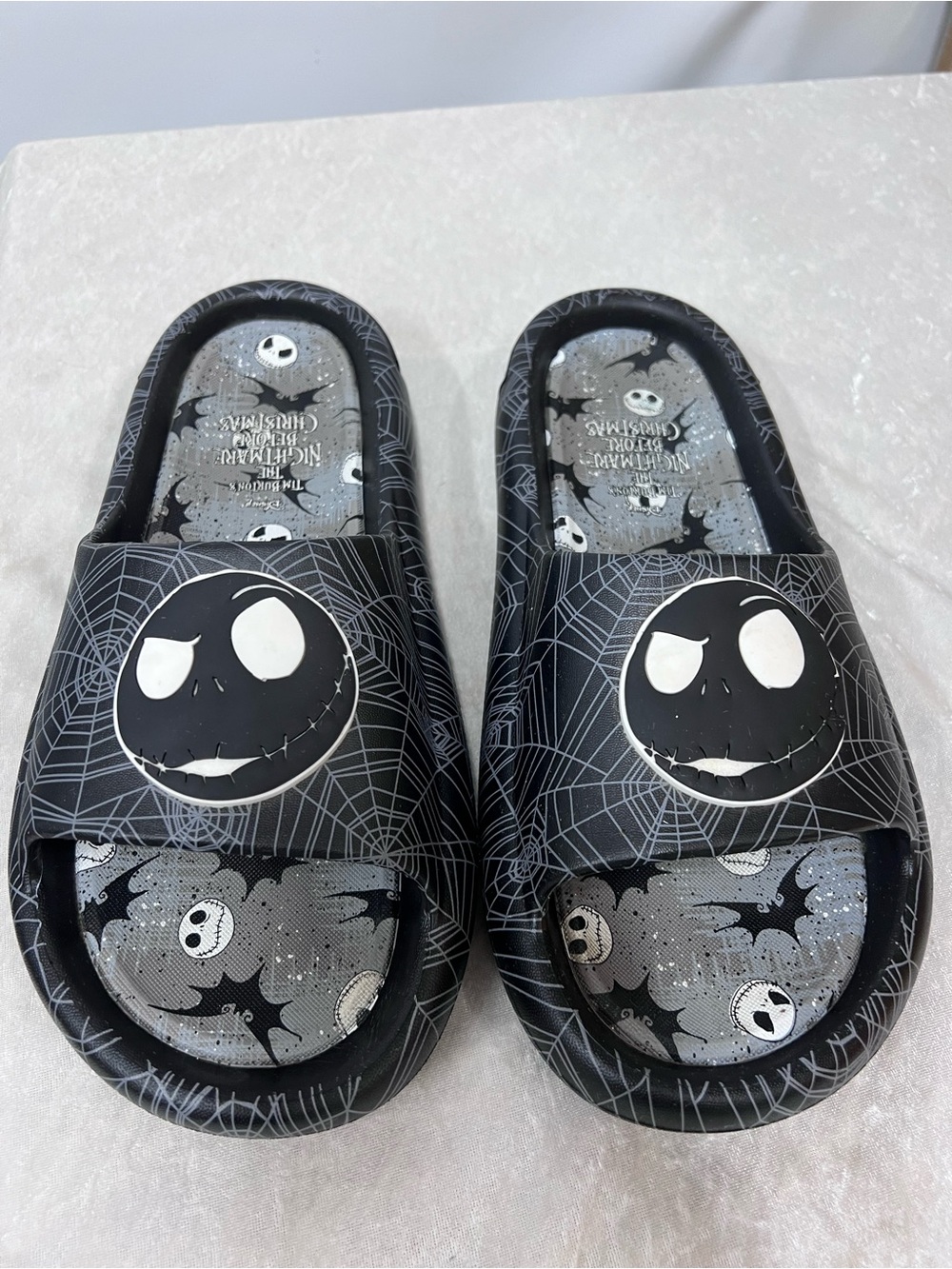 Disney Nightmare Before Christmas Jack Slide Sandals unisex men’s 12 Ground Up